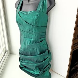 Forest green Teeze Me bodycon mini dress S